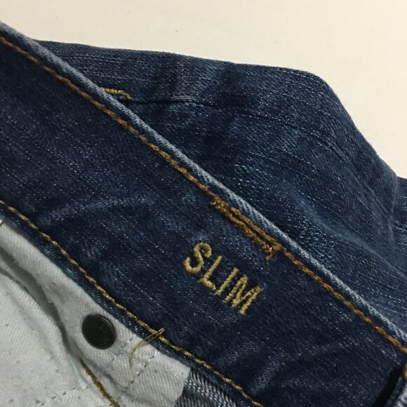 American Eagle Slim Mens Jeans Size 36x32 Core Flex Distressed - Picture 4 of 11